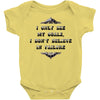 i only see my goals Baby Onesie