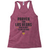 Prayer for Las Vegas, Our Heart Is With You 2017 Racerback Tank
