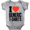 and cats Baby Onesie