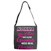 Nonna Was Created Because Need Real Heroes Adjustable Strap Totes