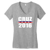 cruz for president 2016 Women's V-Neck T-Shirt