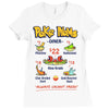 poke nom nom nom Ladies Fitted T-Shirt
