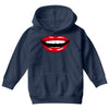 lips red Youth Hoodie