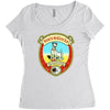dogs bollocks beer label ideal birthday present or gift Women's Triblend Scoop T-shirt