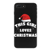 this girl loves christmas iPhone 7 Plus Case