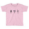 peace love coffee Toddler T-shirt