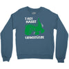 t rex hasst liegest&uuml;tze Crewneck Sweatshirt