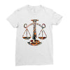 ethnic libra Ladies Fitted T-Shirt