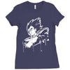 vegeta dragonball z Ladies Fitted T-Shirt