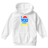 moustache you to be my valentine Youth Hoodie