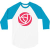 flower 3/4 Sleeve Shirt