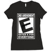 second amendment rated e for everyone Ladies Fitted T-Shirt