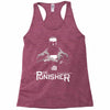 black and white Racerback Tank