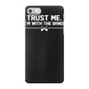 trust me, i'm with the band   musician rockband guitar bass jam tee iPhone 7 Case