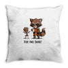rise and shine! Throw Pillow