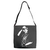 marilyn manson salute Adjustable Strap Totes