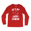 he's my lucky charm Long Sleeve Shirts