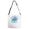 it's gettin' weird! Adjustable Strap Totes