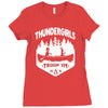 thunder girls Ladies Fitted T-Shirt