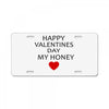happy valentine day honey License Plate