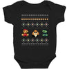 super mario chistmas Baby Bodysuit