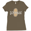 im hungry and youre a potato Ladies Fitted T-Shirt