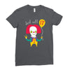 deal with it Ladies Fitted T-Shirt