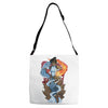 avatar of the water tribe Adjustable Strap Totes