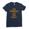 free candy Ladies Fitted T-Shirt