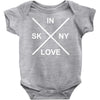 bon iver skinny love Baby Onesie
