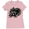 army secondary Ladies Fitted T-Shirt