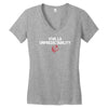 viva la unpredictability Women's V-Neck T-Shirt