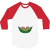 Two Peas In a Pod Twin Chocolate Babies 3/4 Sleeve Shirt