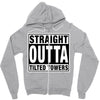 straight outta tilted towers Zipper Hoodie