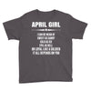 Super April Girl Youth Tee