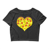 pizza lover Crop Top