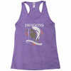 dragons are a girl's best frien Racerback Tank