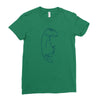 apatosaurus Ladies Fitted T-Shirt