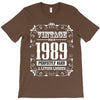 vintage made in 1989 perfectly aged a living legend T-Shirt