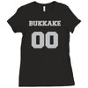 bukkake 2 Ladies Fitted T-Shirt