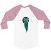 headphones girl 3/4 Sleeve Shirt