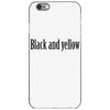 black and yellow iPhone 6/6s Case