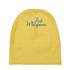 fish whisperer funny Baby Beanies