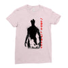 crazy rocket guardians japan poster shape cosmos space fighters Ladies Fitted T-Shirt