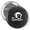 98% chimpanzee Pin-back button