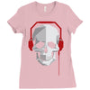 Sound Skull Ladies Fitted T-Shirt
