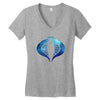 Cobra Commander G.I. Joe Women's V-Neck T-Shirt