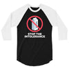 stop the intolerance 3/4 Sleeve Shirt