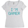 I'm Gamer Women's Triblend Scoop T-shirt