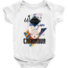 who loves chihuahua Baby Bodysuit